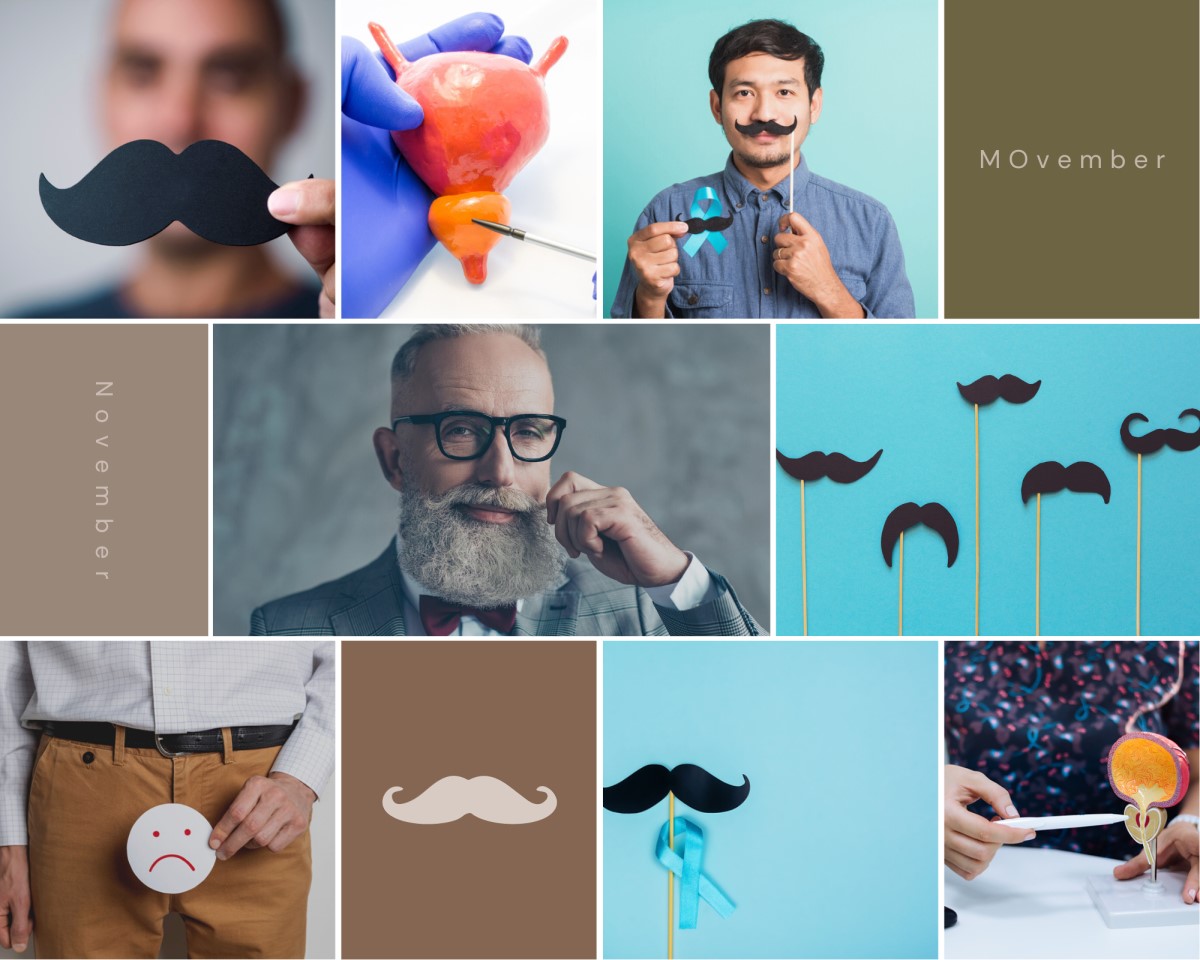 Movember - novembris, vīriešu veselības veicināšanas mēnesis un cīņa pret prostatas, sēklinieku un garīgās veselības vēzi un pašnāvībām.